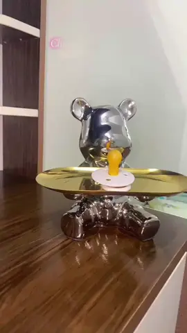 Gấu bê khay đựng đồ decor ✨#gaubekhay #khaydungdo #bearbrick #dodecor #xuhuong