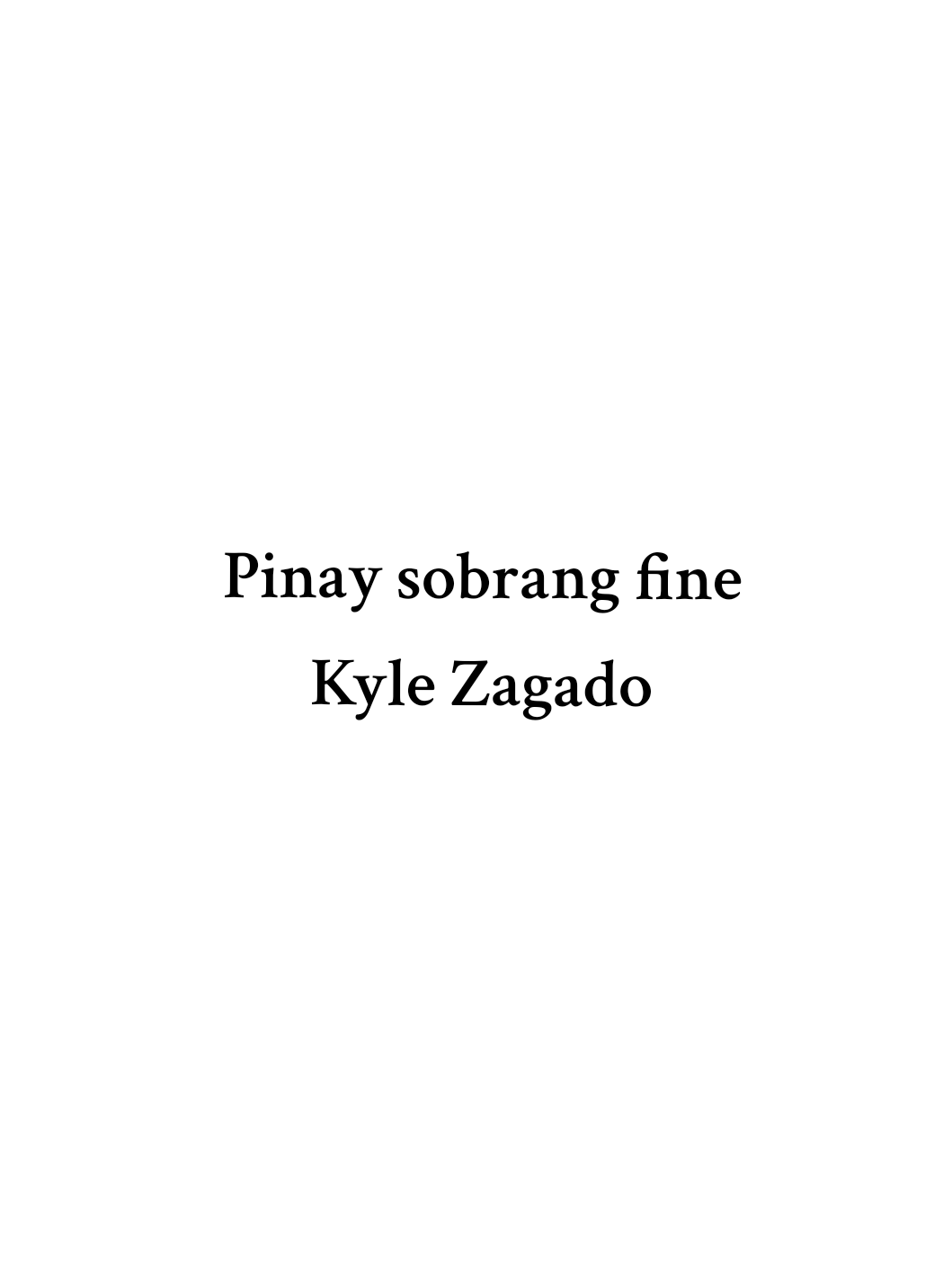 Pinay sobrang fine - Kyle Zagado #fyp #lyrics #xvycba #blowthisup #4u 