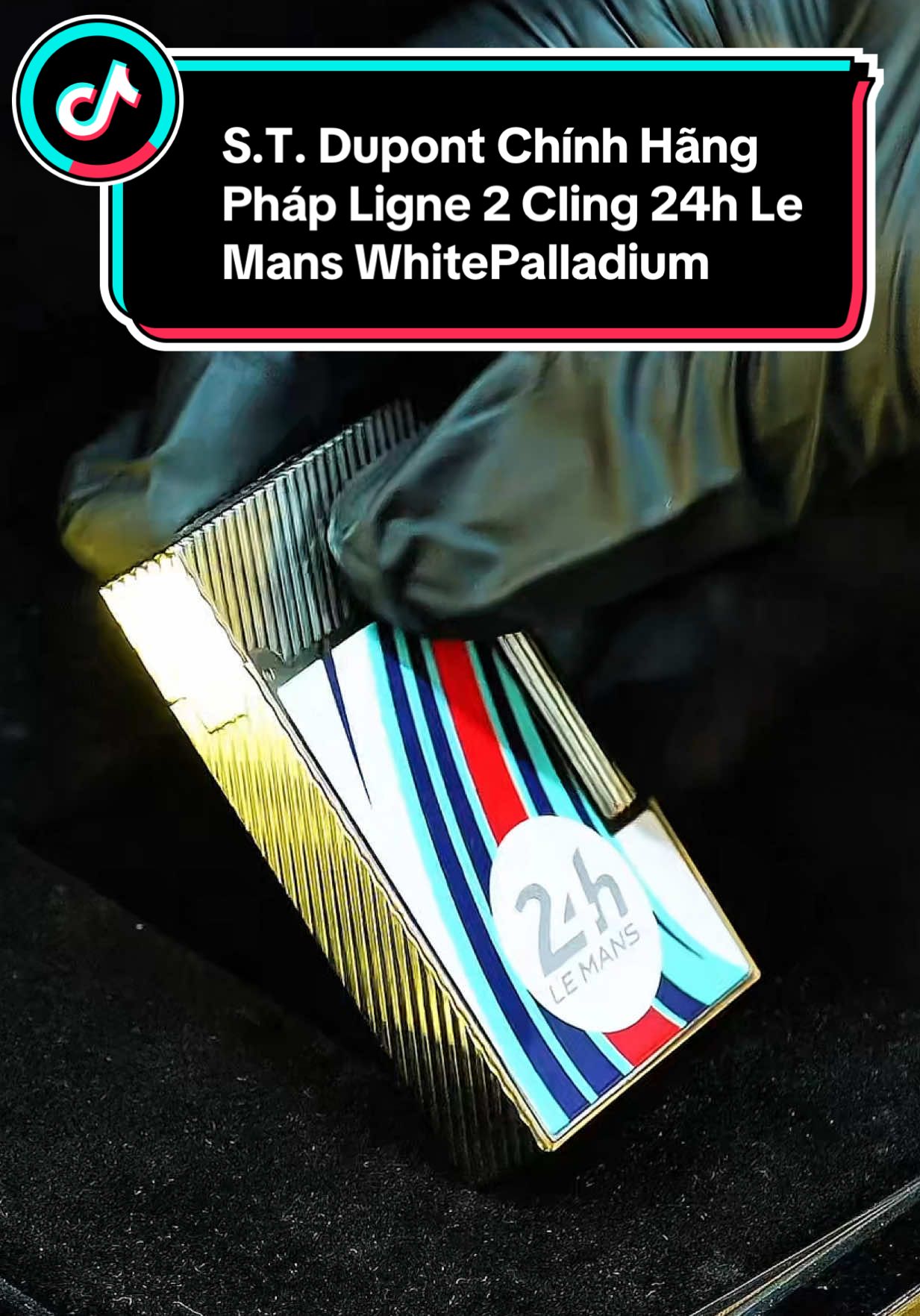 S.T. Dupont Chính Hãng Pháp Ligne 2 Cling 24h Le Mans WhitePalladium - Cửa Hàng Bật Lửa Zippo5555 Trân Trọng #zippo5555 #dupont #stdupont #dupontchinhhang #dupontvietnam 