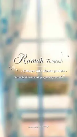 Rumah ini gak selalu sempurna, tapi pelan-pelan, ia belajar untuk jadi tempat yang hangat 🌤️ #rumahtumbuh #homeliving #journeyfromhome #CapCut 