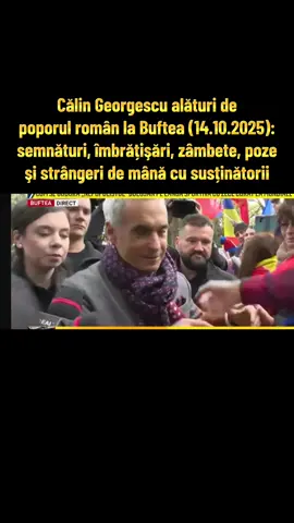 Călin Georgescu alături de poporul român la Buftea (14.10.2025): semnături, îmbrățişări, zâmbete, poze şi strângeri de mână cu susținătorii #calingeorgescu #controljudiciar #buftea #presedinteleales #poporulroman 