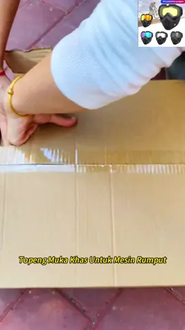 better pakai je topeng muka setiap kali mesin rumput guys 😎 #topengmesinrumput #safetygoogle #mesinrumput #topengmuka #topengmukaridermotor