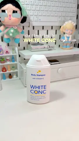 Da sáng mịn, thơm lâu — đúng chân ái ✨ #suatam#suatamtrangda#whiteconc#suatamwhiteconc#unboxing