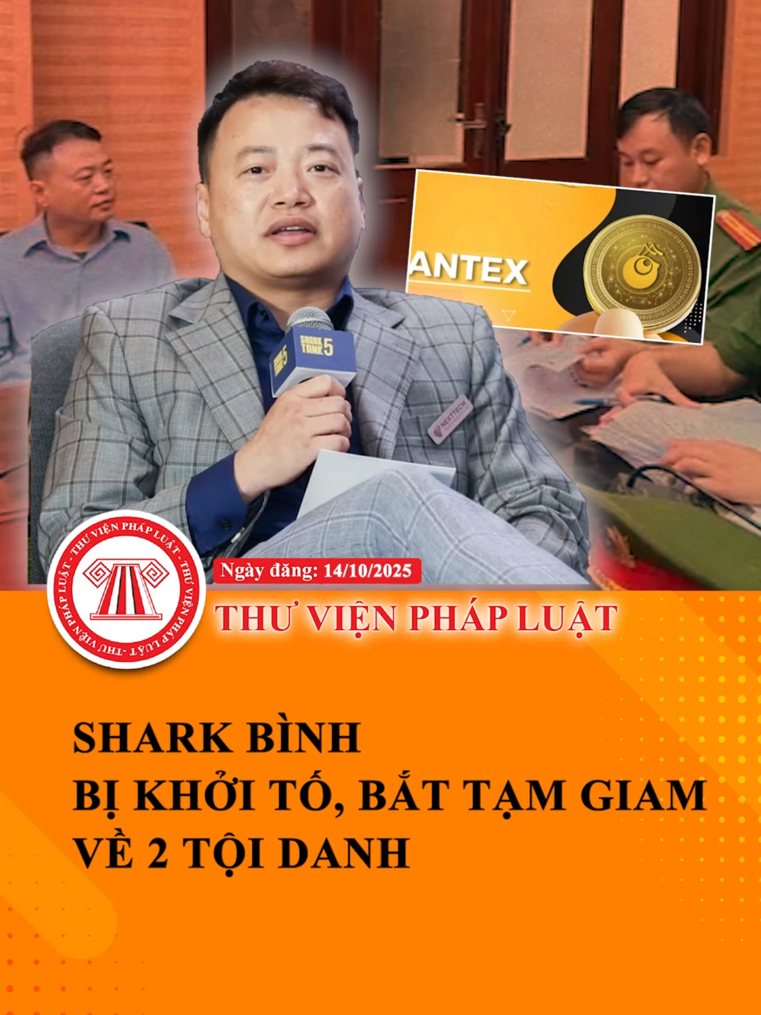 Shark Bình bị khởi tố, bắt tạm giam về 2 tội danh #ThuVienPhapLuat #LearnOnTikTok #Hoccungtiktok #TVPL #niemtinso