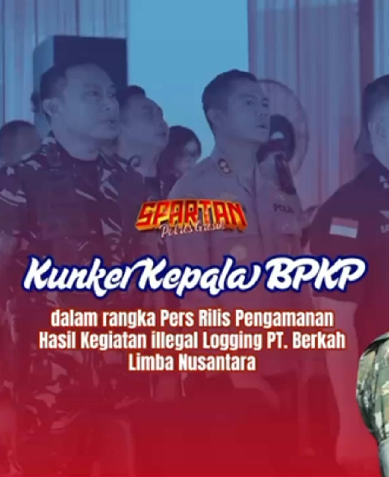 Sinergi Pengamanan Aset Negara & Penegakan Hukum Saya menghadiri kunjungan kerja Kepala BPKP RI serta Press Release pengamanan hasil illegal logging oleh PT Berkah Limba Nusantara di Pelabuhan Pelindo Gresik. Kolaborasi ini menegaskan komitmen bersama dalam memberantas kejahatan kehutanan, menjaga kelestarian lingkungan, dan melindungi keuangan negara. #GresikAman #SinergiTNI_Polri_BPKP #IllegalLogging #PenegakanHukum #BPKPRI 