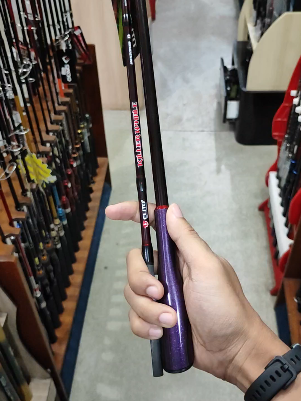 Joran Jigging Elito Killer Whale... Well beneran nggak nihh? 🤣 #langgengpancing #fyp #jigging #mancing #fishing 