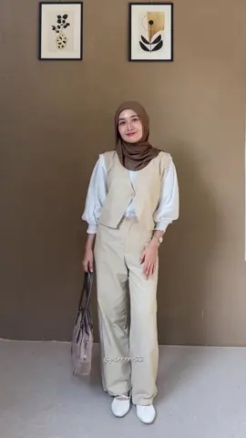 ootd ngampus kali ini pake one set  by @EMWEHA FASHION  #oneset 