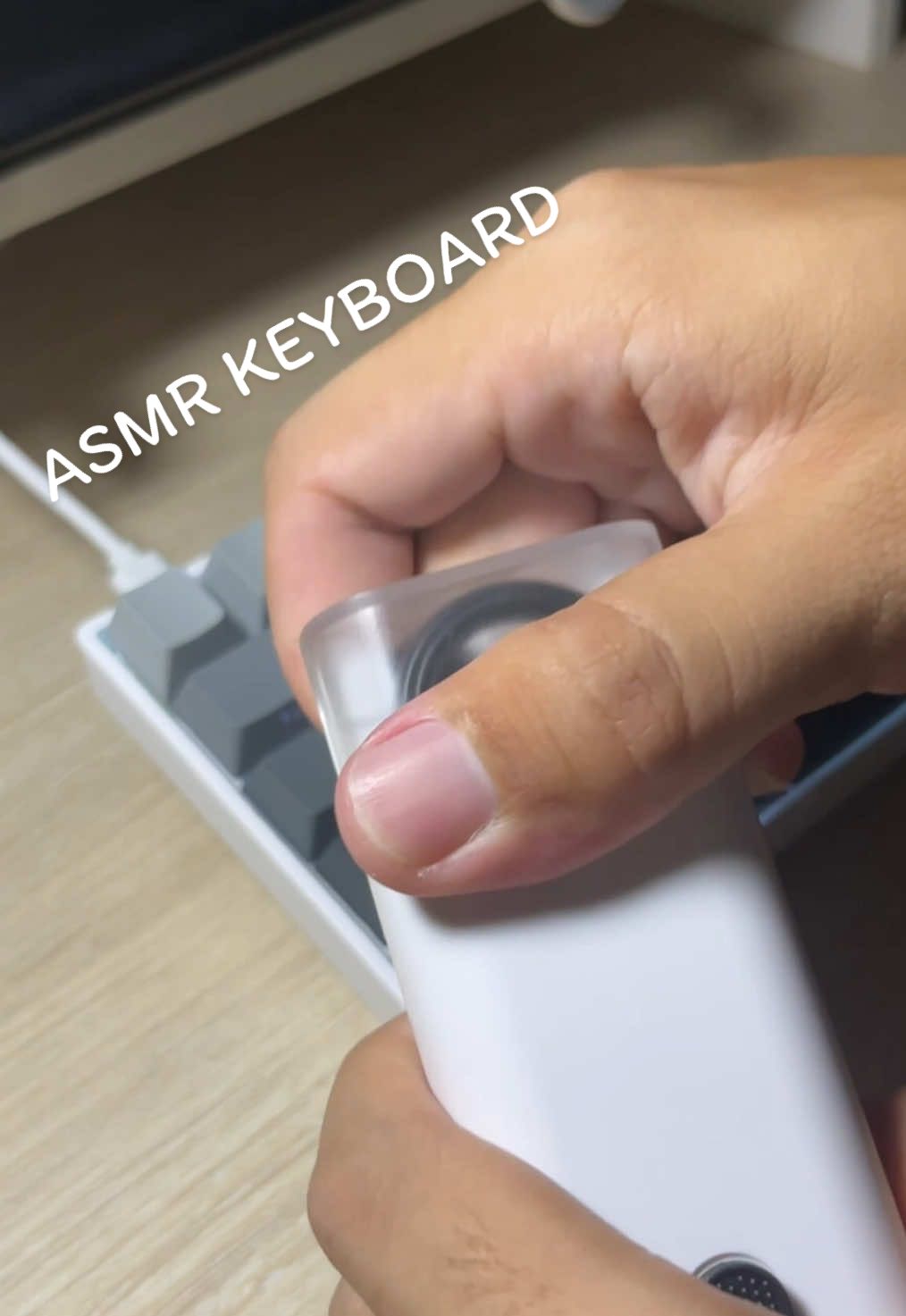 ASMR #asmr #cleaning #keyboardasmr #fantech #tk68 