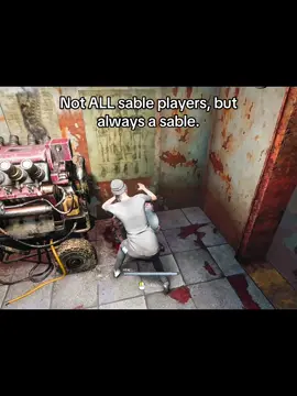 Smh yes she died and yes I did escape tha match.  #dbd #deadbydaylight #sable #sableward #fyp 