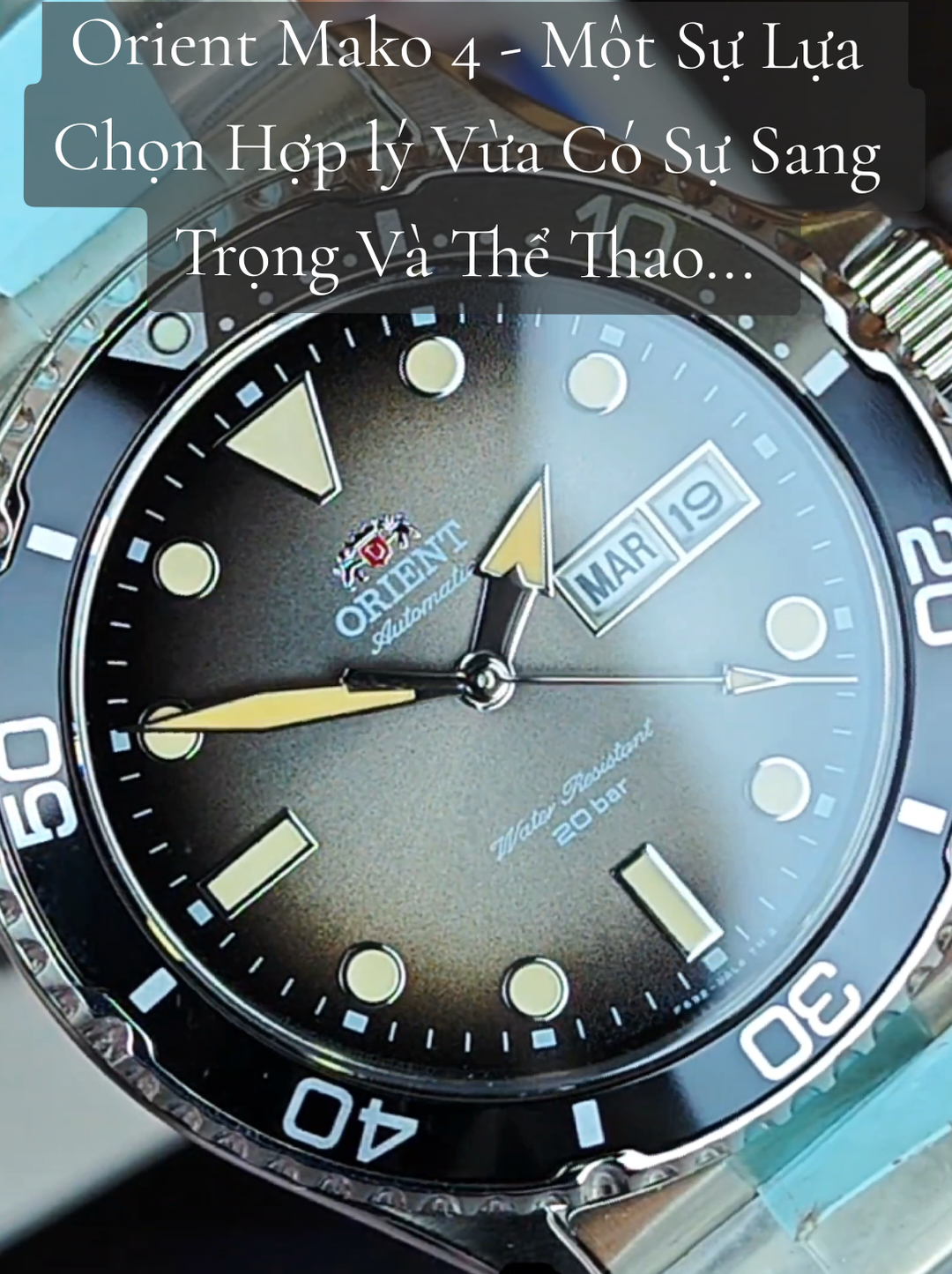 Orient Mako 4 - Sự Lựa Chọn Thông Minh Nếu Theo Đổi Sự Sang Trọng Và Thể Thao...🥰 #chuongdonghodaopho #chuongdonghojapan #orientmako4 #donghoorientchinhhang #orientmako