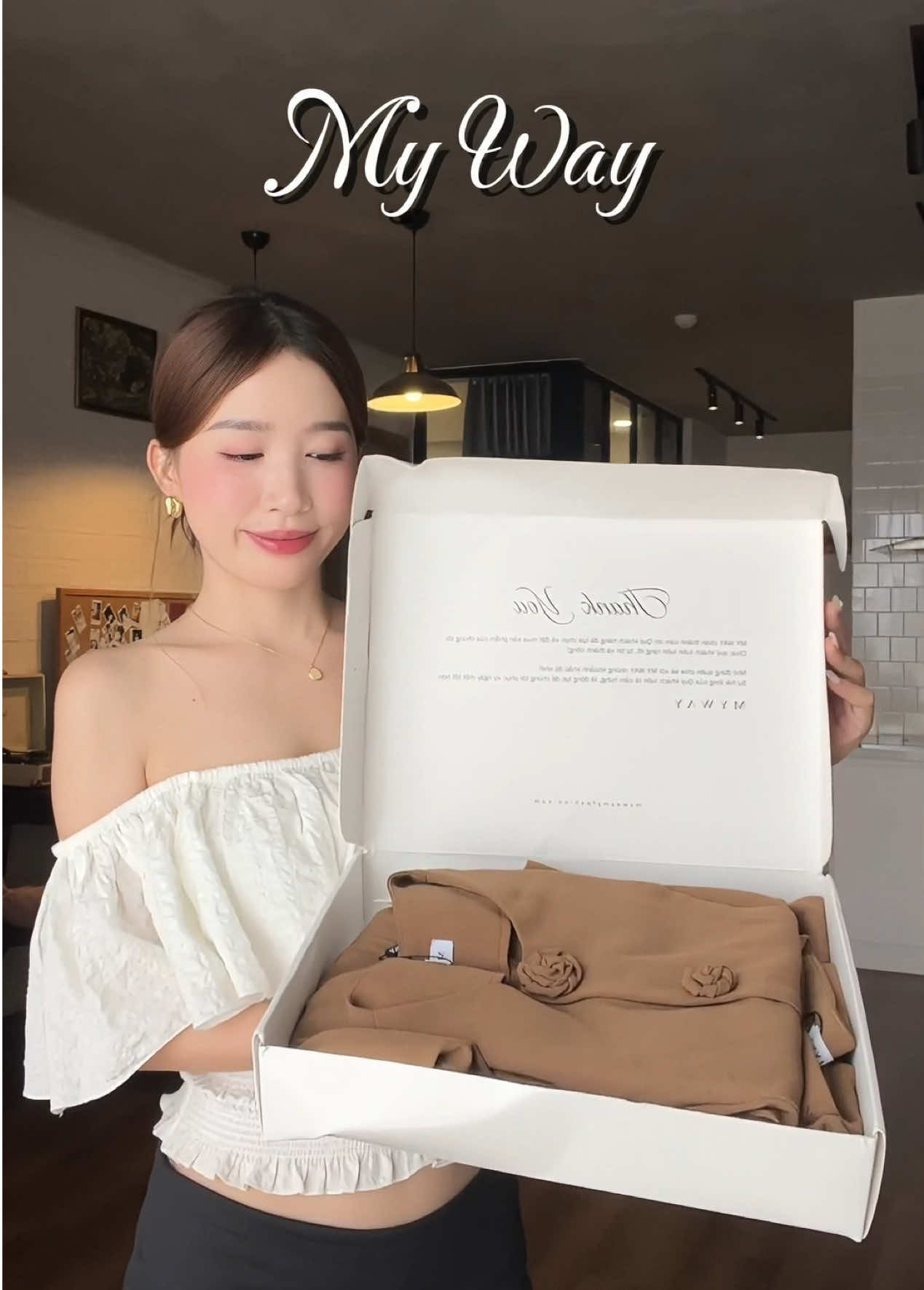 Nhẹ nhàng mà sang xỉu lun #myway #outfitideas #goclamdep #grwm #fyp 