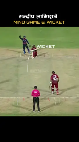 Sandip Wicket! #nepal #fannepal #nepalese #sandip #cricket #sports #kheldainepal #t20