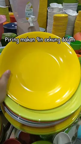 piring cekung dalam melamin 9in #piringsemimelamin 