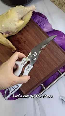 Chicken bone scissors cut things, clean and neat#KitchenHacks #timesaver #homechef #mealprep #tiktokshop #tiktokmademebuyit #tiktokshopfinds 