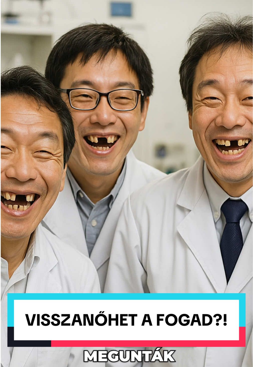 Fogorvos helyett gyógyszer? Japán kutatók már embereken tesztelik a fogregeneráló terápiát! 💊🦷 #magyarzold #MZ #fogvisszanövés #egészség #tudomány  