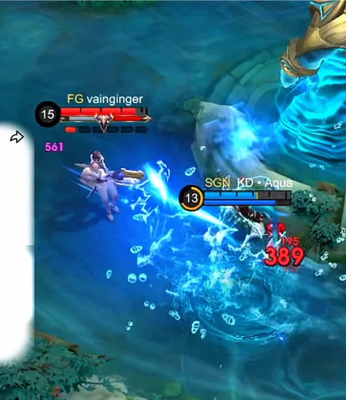 The Battle of Zyro vs Aqua nice g Zyro sinayawan mo lang Kadita ko haha 💪🔥#MLBB #MLBB9TH #kadita #kaditatiktok 