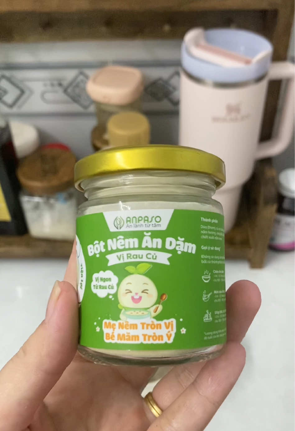 Hạt nêm mình dùng để nấu ăn dặm cho bé#mevabe #hatnemandam #anpaso  @Lyphan91  @Lyphan91  @Lyphan91 