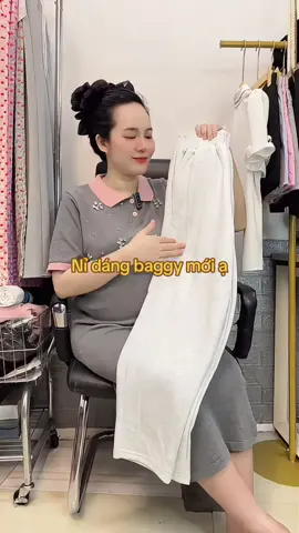 Chất nỉ dày dặn, fom dáng dễ mặc dễ mix ạ #xuhuong #viralvideo #baggyni #baggy #quanaothudong 