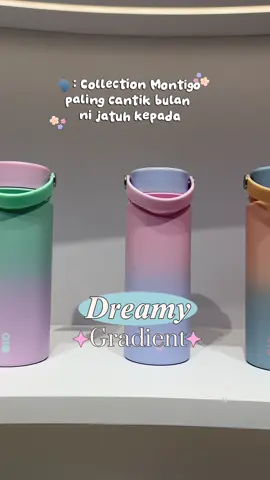 Dah grab satu belum? Collection ni limited edition tau 🤩🩵 #montigo #fypシ゚viral #fyp 