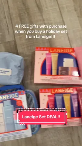 Don’t miss out on the sale of the season with Laneige. Right now their buy 1 get 5 sale is on! Don’t miss out on all these free gifts with your purchase! You are absolutely going to love everything from their glowy glosses and hydrating lip masks to their amazing skincare products. Grab your favorite deals up in the shopping cart! #rundeal #tiktokshopcreatorpicks #laneige #laneigelipmask #hydratedlips 