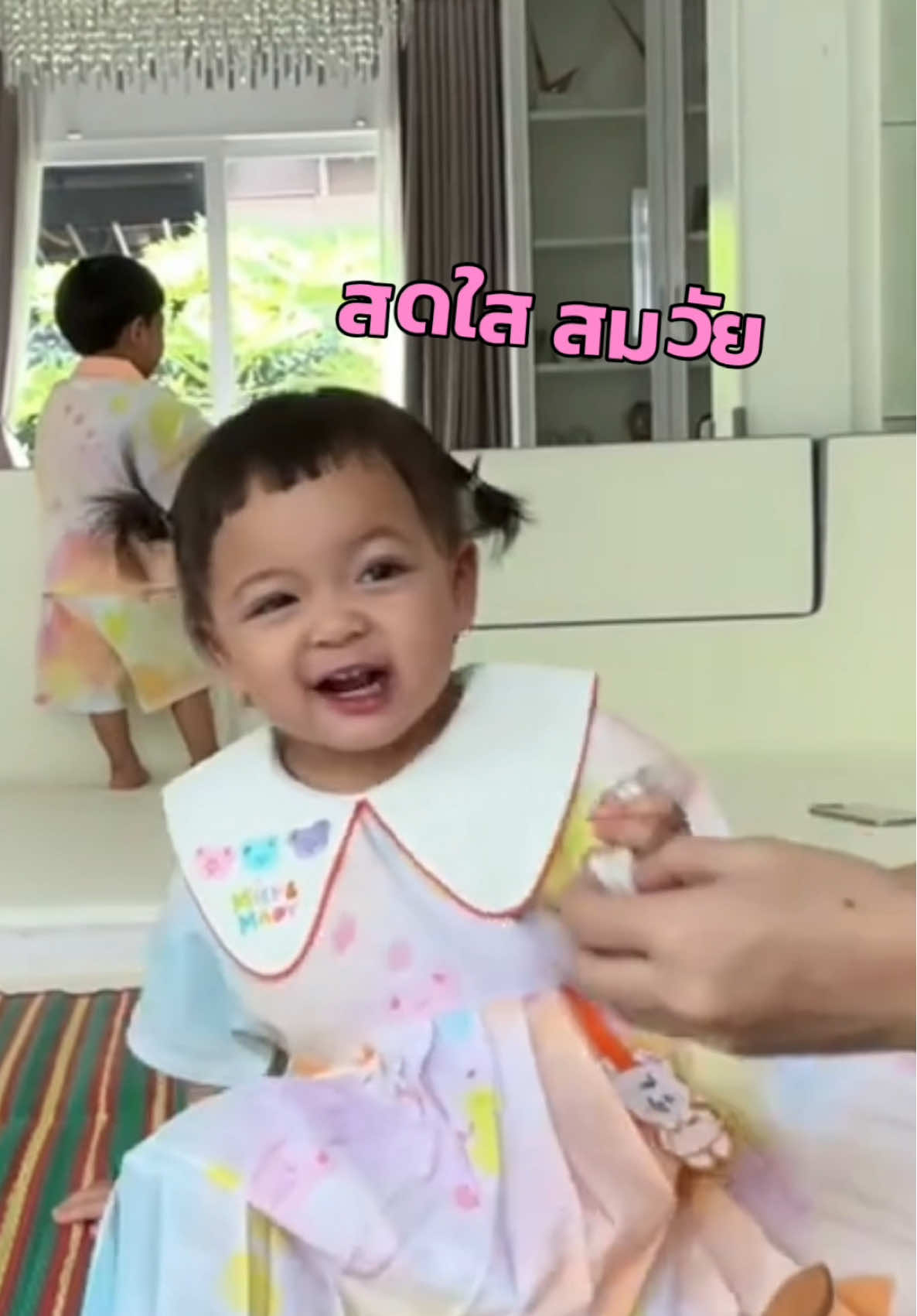 น้องโมเน่ กินนูทริเอลทุกวัน กินเก่ง จ้ำมั่ม #นูทริเอล #nutriell #โมเน่ #ของดีแม่และเด็ก #peberryshop 