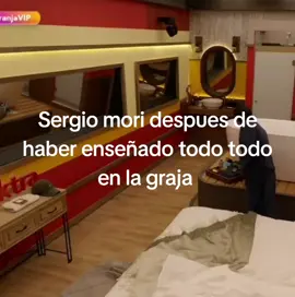 Sergio mori muestra el truco en laa graja #lagranjavip #lagranjavipreality #sergiomori #sergiomorimayer 