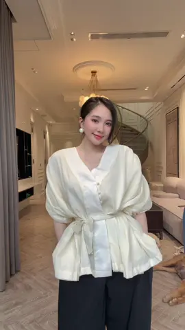 sơ mi cách điệu nè mấy bà #review #xh #xhtiktok 