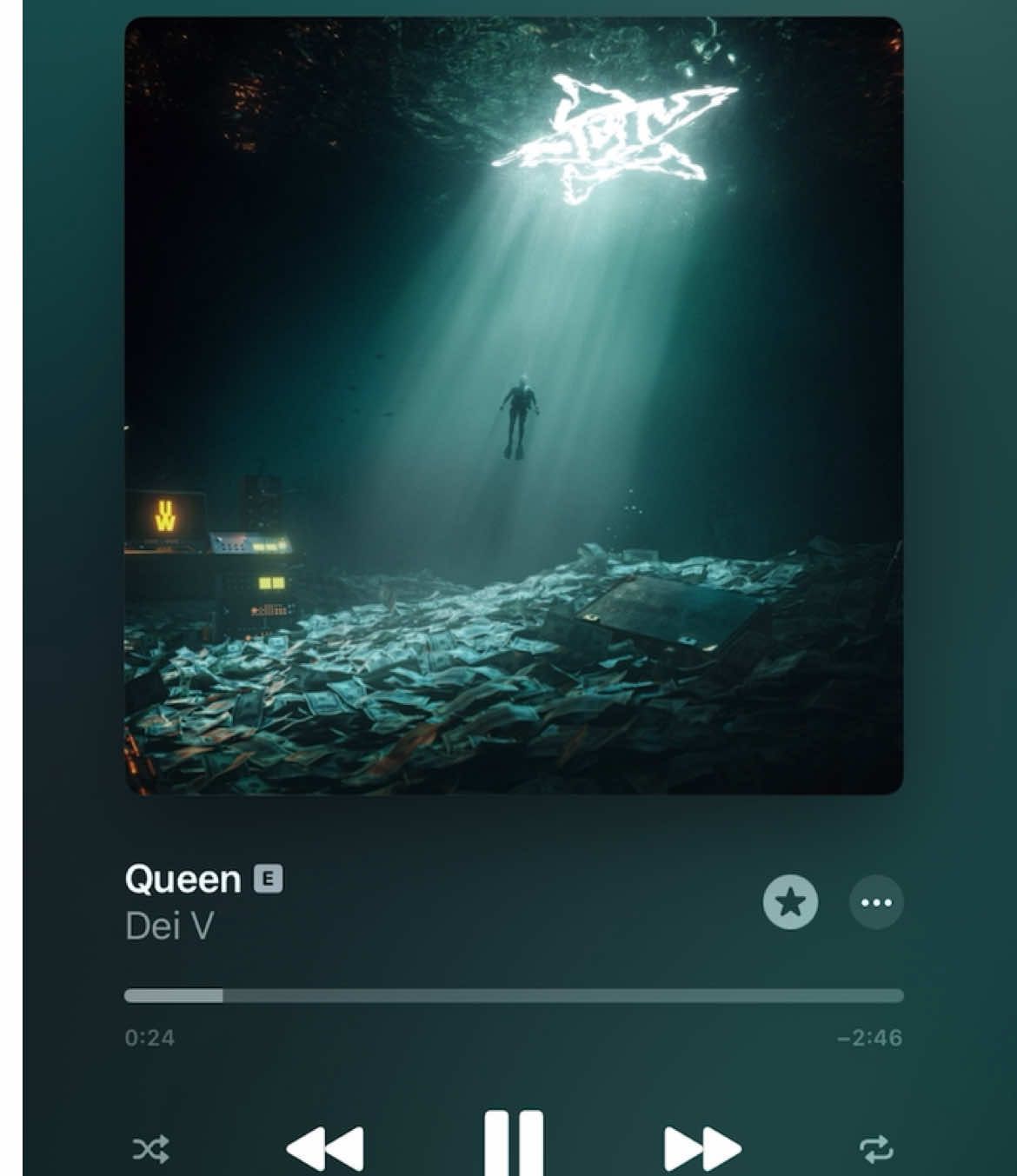 Queen - @DEI V                              #fyp #parati #viral #deiv #underwater 