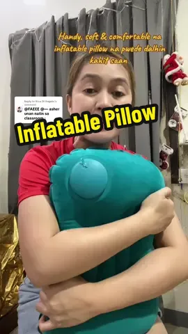 Replying to @Nico Di Angelo. Yes, maganda to during break time sa school.  #inflatablepillow #inflatablepillowoutdoor #inflatablepillowfortravel #travelpillow 