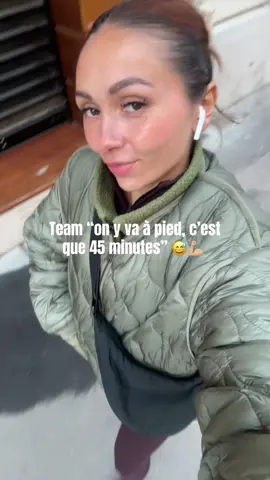 Team “on y va à pied, c’est que 45 minutes” 😌🚶‍♀️ Et je regrette jamais 🫶 #teammarcheuse #walkingqueen #marcheapied #parisienne 