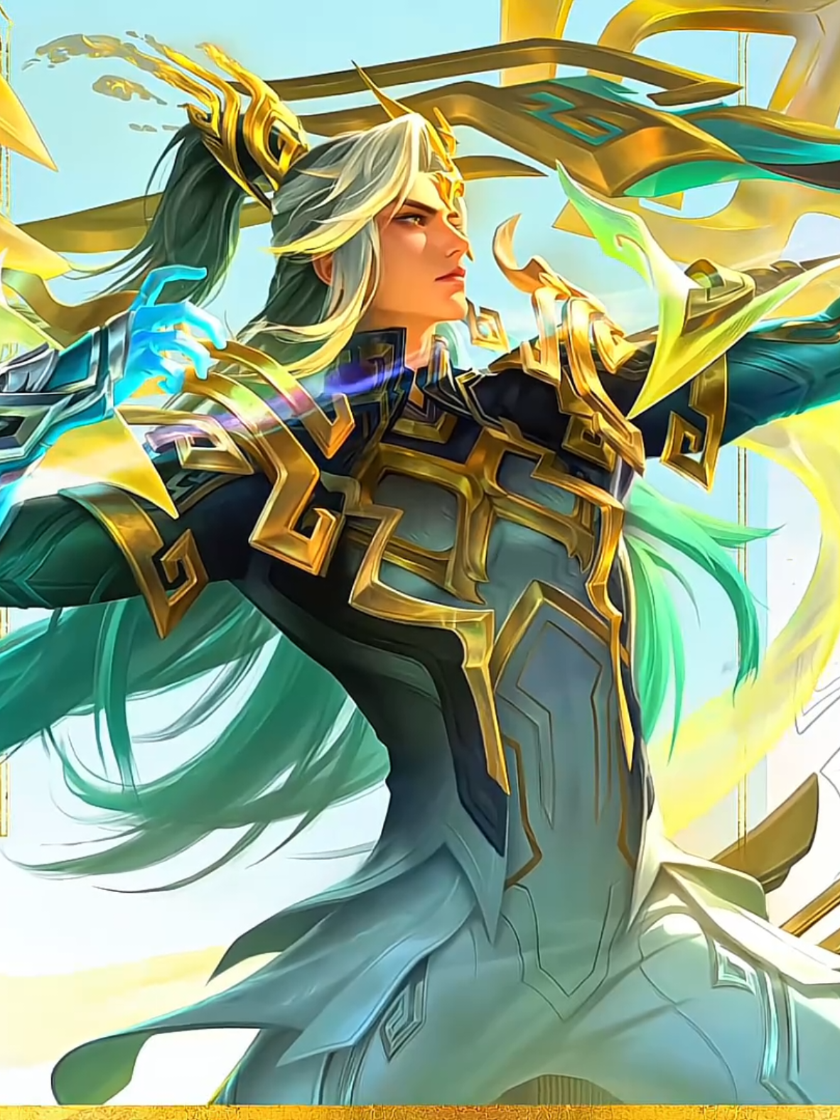 NEW SKIN HOU YI HONOR OF KINGS 10TH ANNIVERSARY × SANXINGDUI MUSEUM  QUALITY: LEGEND HARGA: FREE PAKE VOUCHER GRATIS (LIMITED VOUCHER) TANGGAL RILIS: 25 OKTOBER 2025 Skin ini bisa ditukar make voucher gratis seharga 990 voucher, gratis dengan skin tombolnya (anti dijual terpisah) #HOK #HonorofKings #anniversary #houyi #tencent 