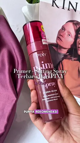 Bikin makeup lebih nempel dan hasil akhir lebih natural? Pixy Primer + Setting Spray jawabannya! 💖 #pixycosmetics #pixyindonesia #xybca #primersettingspray #xybca 