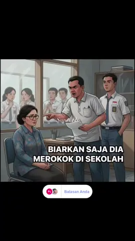 kasih kata kata yang sopan ya paman 🗿 #sman1cimarga  #lebak #banten #guru 
