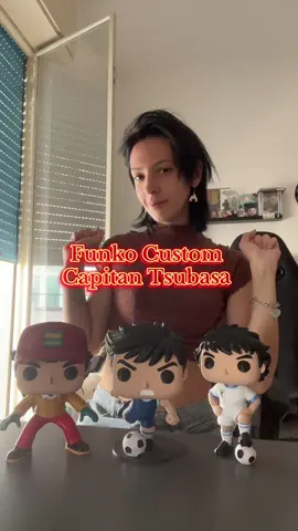 ✨Funko Holly e Benji✨ #funkopop #capitantsubasa #handpainted #3dprint #custom 