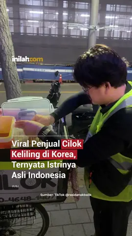 Pedagang cilok keliling menjadi viral di media sosial. Bukan dagangannya, melainkan lokasi berjualannya, yakni di Korea Selatan. Tampak pedagang yang juga merupakan orang Korea tersebut melayani pembeli. Harga cilok itu pun dijual 10 ribu won. Rupanya, sang istri penjual cilok tersebut merupakan orang asli Indonesia. Tak heran, makanan olahan tersebut bisa sampai di negeri ginseng sana.  Video tersebut pun menuai banyak reaksi kocak pengguna media sosial. 