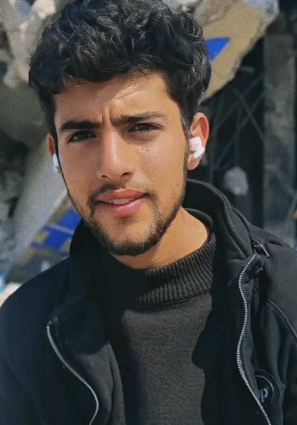 Shaban al-Dalou - it's been a full year⁣ since many of us watched in horrific⁣ and utter horror as war criminals burned⁣ you alive at Shuhada al-Aqsa Hospital,⁣ Deir al-Balah, Gaza Strip, in Palestine.⁣ ⁣ That video, like so many and images⁣ are forever seared into the minds of⁣ us humans who've chose to not look⁣ away and to stand witness to Israel's⁣ genocide on your people. You are not⁣ forgotten and your face represents a⁣ number of martyrs beyond belief!! 💔⁣ ⁣ Wherever you are, I hope you're at⁣ peace and l'Il forever be ashamed⁣ to be a citizen of a country who in⁣ every way enabled your murder! 🇵🇸 ⁣ #FreePalestine #RememberHim 🪽