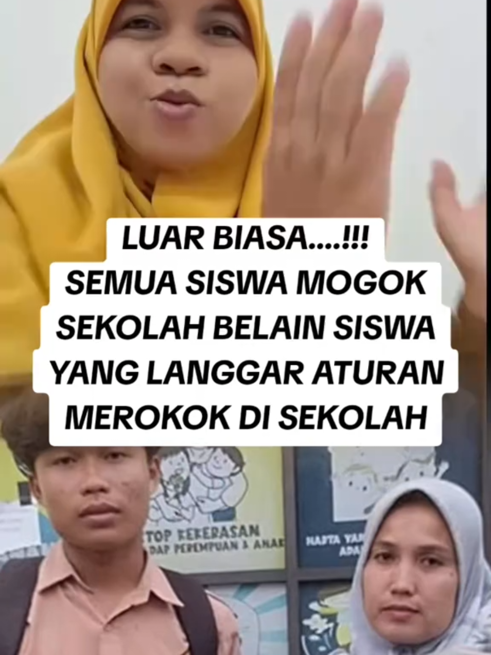 Viral lagi dunia pendidikan Kali ini seorang Kepala sekolah di SMAN 1 Cimarga Kabupaten Lebak Banten di polisikan oleh orang tua siswa yang tak terima anaknya ditampar usai ketahuan merokok di sekolah. Ironisnya seluruh siswa mogok sekolah dan ikut menuntut kepsek. Ketika pelanggar aturan didukung semuanya, lantas bagaimana sekolah akan berjalan??? #sman1cimarga #sekolah #blokbojonegoro