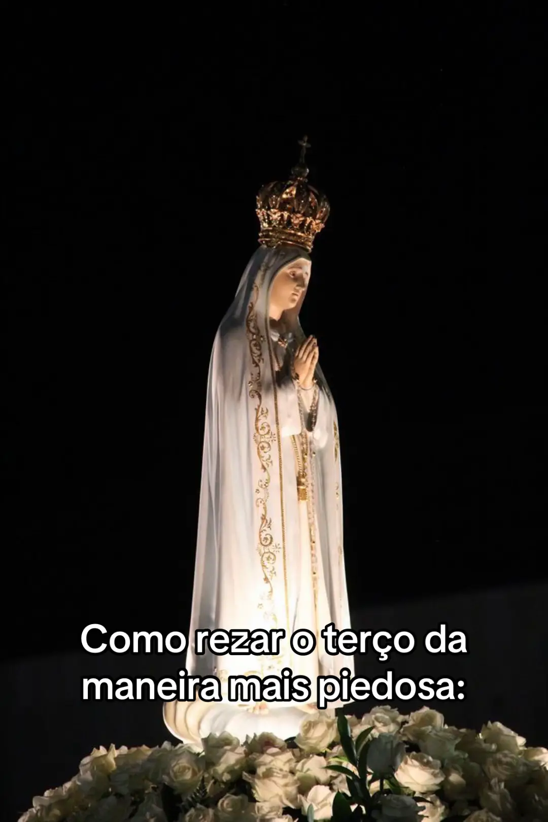 #terço #maria #jesus 