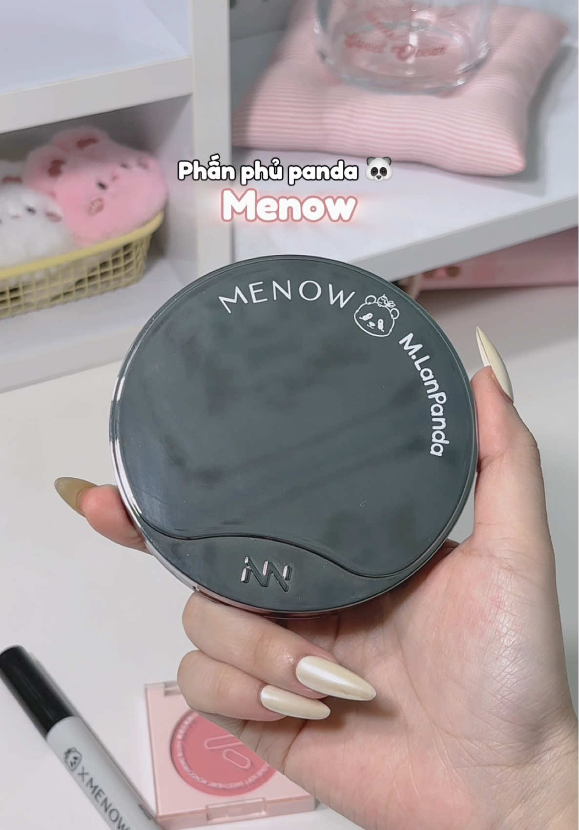 Phấn phủ menow  #menow #phanphukiemdau #halinhofficial #fpy 