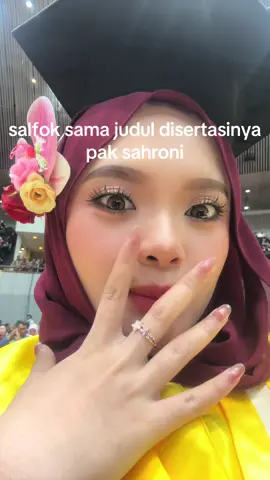 wkwkwkw keren yah #sahroni #graduation #fyp 