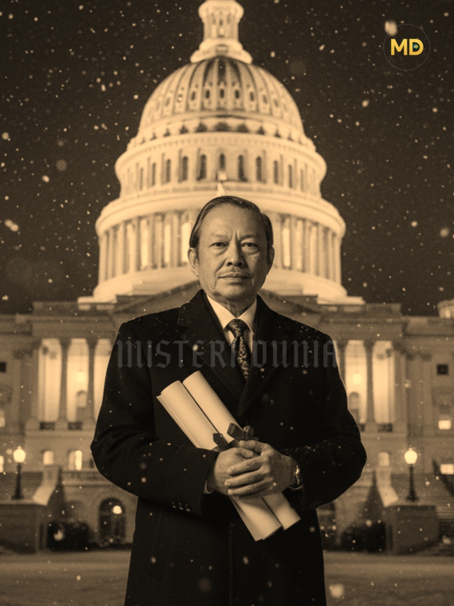 [HASAN DITIRO PART 2] Setelah meninggalkan Aceh, Hasan di Tiro tak menghilang… Ia muncul di New York, Washington, dan Stockholm — membawa nama bangsa yang tak diakui. Dari balik jendela apartemen kecil di Swedia, ia menulis ribuan surat untuk dunia… Menurutnya ini tentang penjajahan baru, sejarah yang disembunyikan, dan satu surat yang tak pernah sampai. Mungkin… inilah bagian kisah yang seharusnya tak pernah dibuka. Hanya mereka yang mengikuti jejaknya yang akan memahami rahasia berikutnya. #generatedbyai #indonesia #bangsaaceh #misteridunia