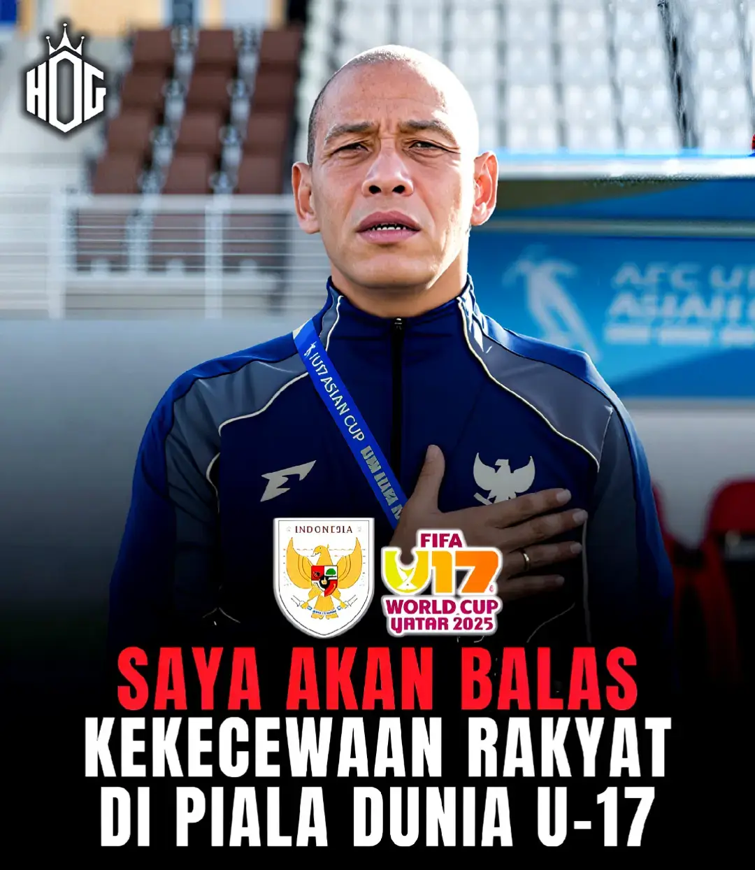 Lupakan timnas senior kemarin dan skrang fokus untuk dukung adik