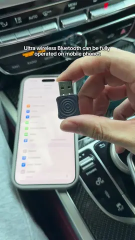 Ultra wireless Bluetooth can be fully operated on mobile phones.#carlinkit #carplay #ultra #tiktokshopfalldealsforyou #tiktokshopblackfriday 