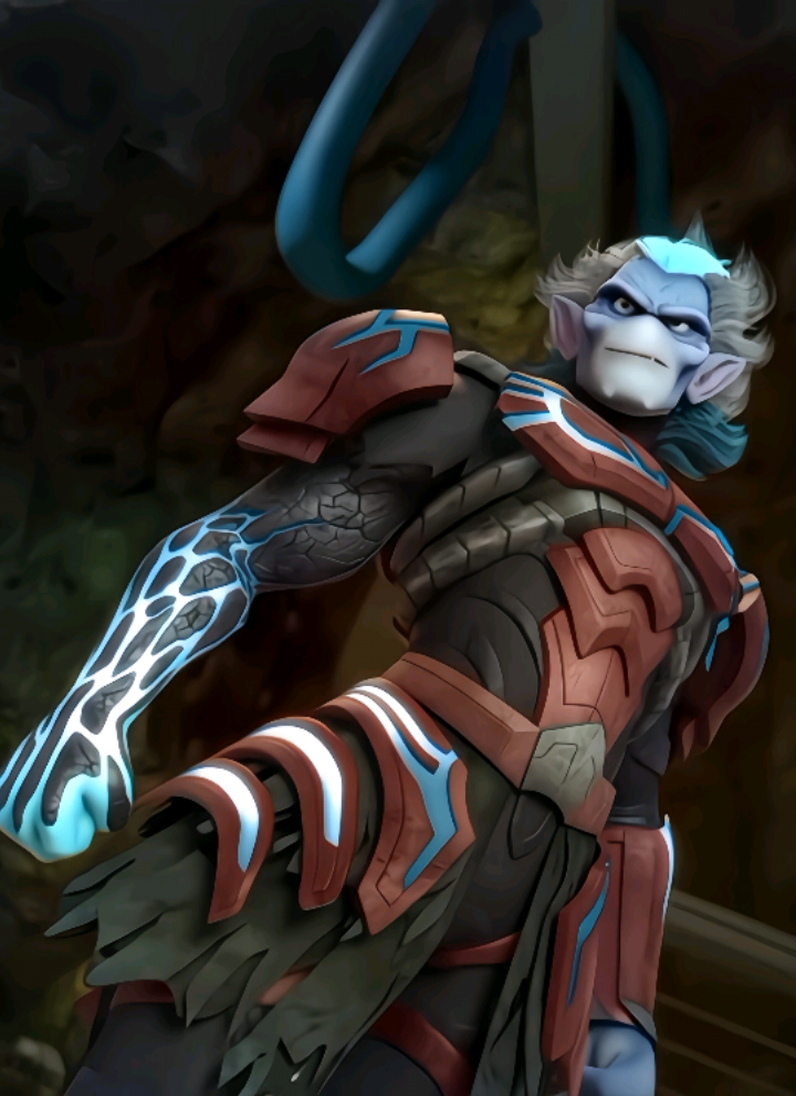 awal mula kebebasan Retak'ka setelah dibekukan di dalam kristal selama 100 tahun🥶 #boboiboy #retakka #cartoon #fyp 