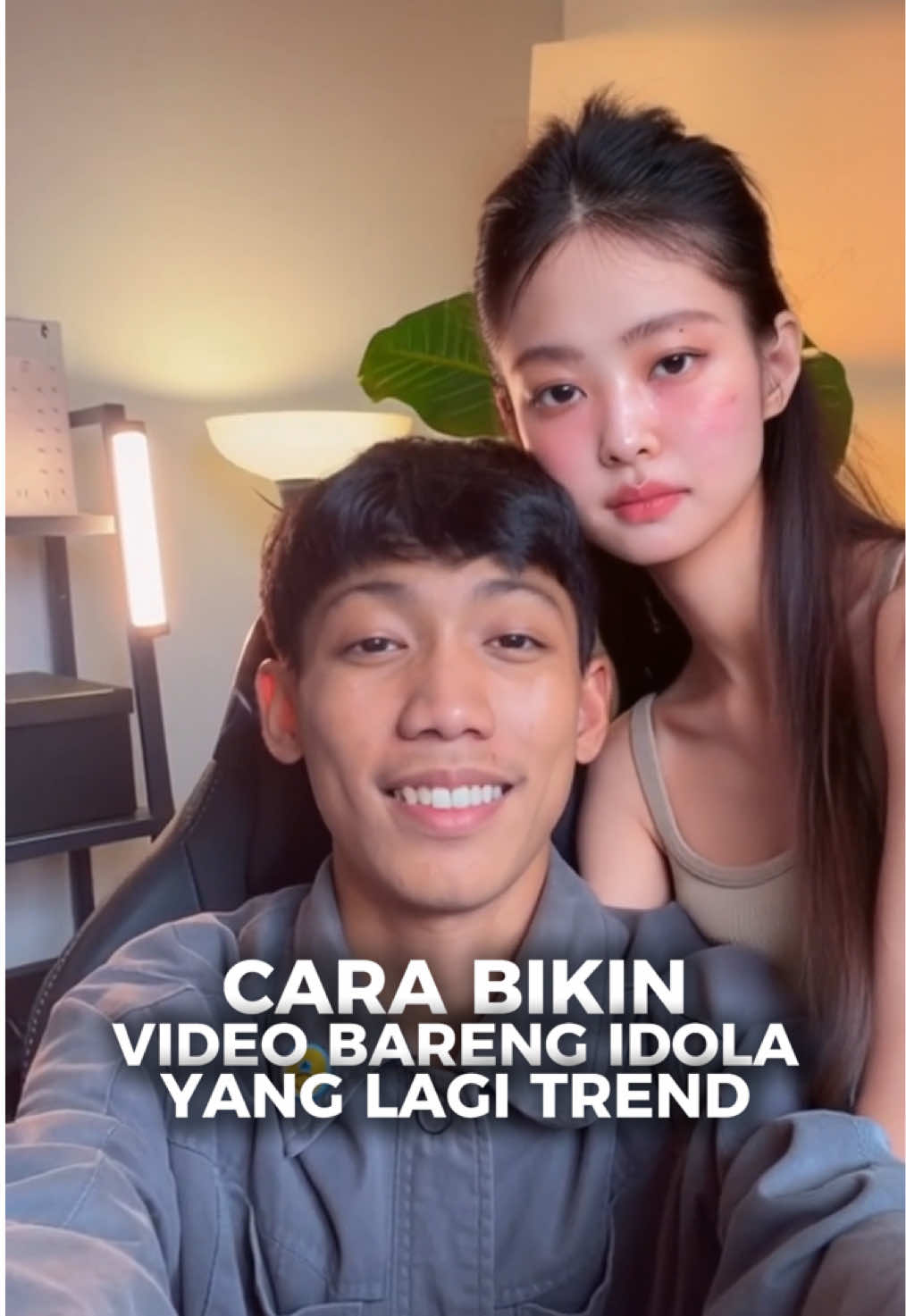Cara bikin video bareng idola yang lagi trend nih✨✨🤏🏻 Buat caranya cukup 1x klik langsung jadi tanpa harus pake prompt yang ribet!! tapi hasil tetep mirip dan realistis!! #dreamvid #fyp #ai #trendai #trendterbaru #aitips #tipsandtricks 