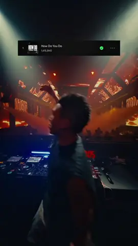 1 million streams on How Do You Do 🔥 who’s ready for more new music? 👀 #howdoyoudo #rave #techno 