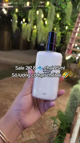 Sale 2 7 8 🐟 chai 95ml Số lượng có hạn chốt lẹ 🤣 #xitkhoamakeup #3ce #mailinhriviu349 #reviewlamdep #viral 