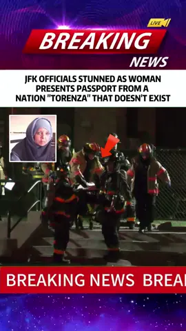 JFK OFFICIALS STUNNED AS WOMAN PRESENTS PASSPORT FROM A  NATION 