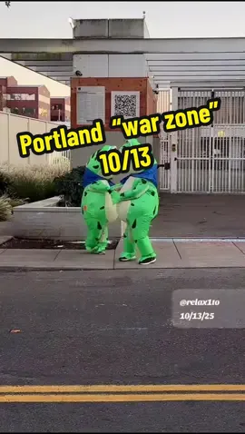 The Portland Frogs have been multiplying, and judging by last night I think there are a lot more on the way. 🐸💃🏾🕺🐸 Please save us from this hellhole. @jimmykimmellive 🤣 Video courtesy of @relax1to⚡️  #ShowMeYourHellhole #portlandmusicfestival #portland #portlandfrog #fyp 