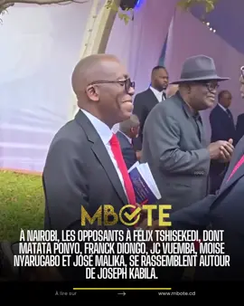 A Nairobi, au Kenya, où un groupe dynamique de personnalités se réunit pour discuter de l’avenir politique. Au cœur de cette rencontre se trouve Joseph Kabila, entouré de figures influentes telles que Matata Ponyo, Franck Diongo, JC Vuemba, Moise Nyarugabo, José Malika, et bien d’autres.  #matataponyo #josephkabila #rdc #congo #kinshasa 